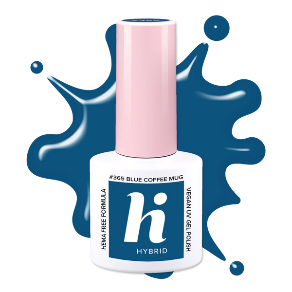 Hi Hybrid 365 Blue Coffee Mug UV Gel Polish 5ml