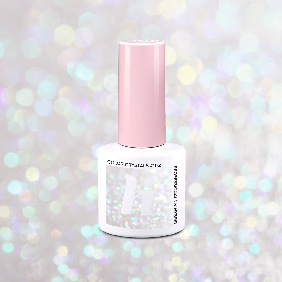 Hi Hybrid 102 Color Crystals UV Gel Polish 5ml - hihybrid