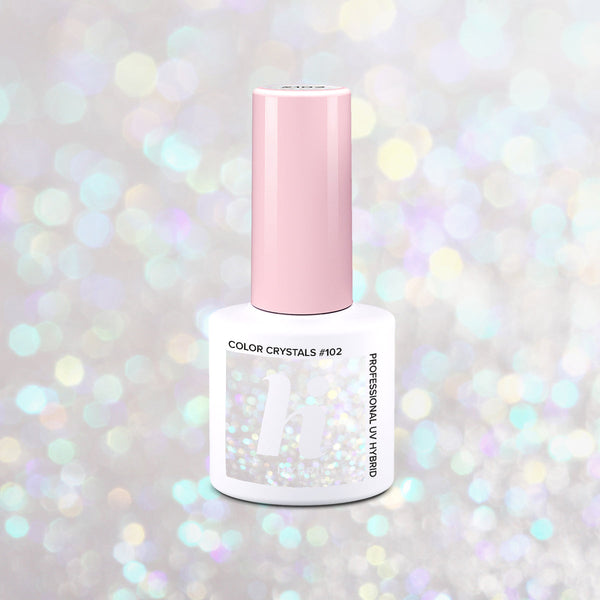 Hi Hybrid 102 Color Crystals UV Gel Polish 5ml - hihybrid