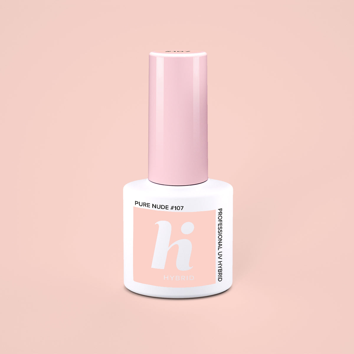 Hi Hybrid 107 Pure Nude UV Gel Polish 5ml - hihybrid