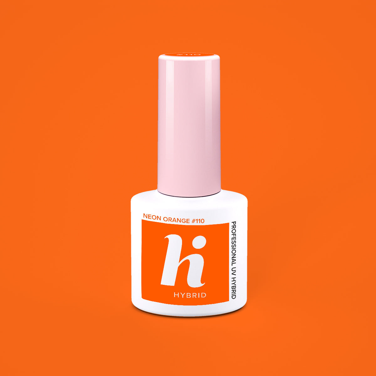 Hi Hybrid 110 Neon Orange UV Gel Polish 5ml - hihybrid