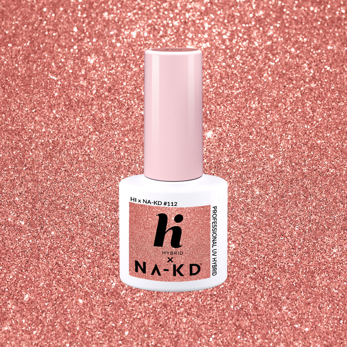 Hi Hybrid 112 Pink Bubble Gloss UV Gel Polish 5ml - hihybrid