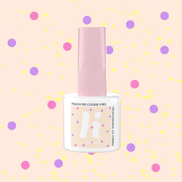 Hi Hybrid 143 Peach Pie Cookie UV Gel Polish 5ml - hihybrid