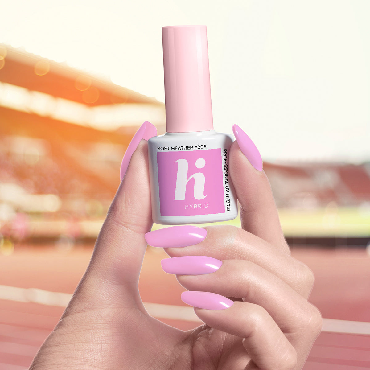 Hi Hybrid 206 Soft Heather UV Gel Polish 5ml - hihybrid