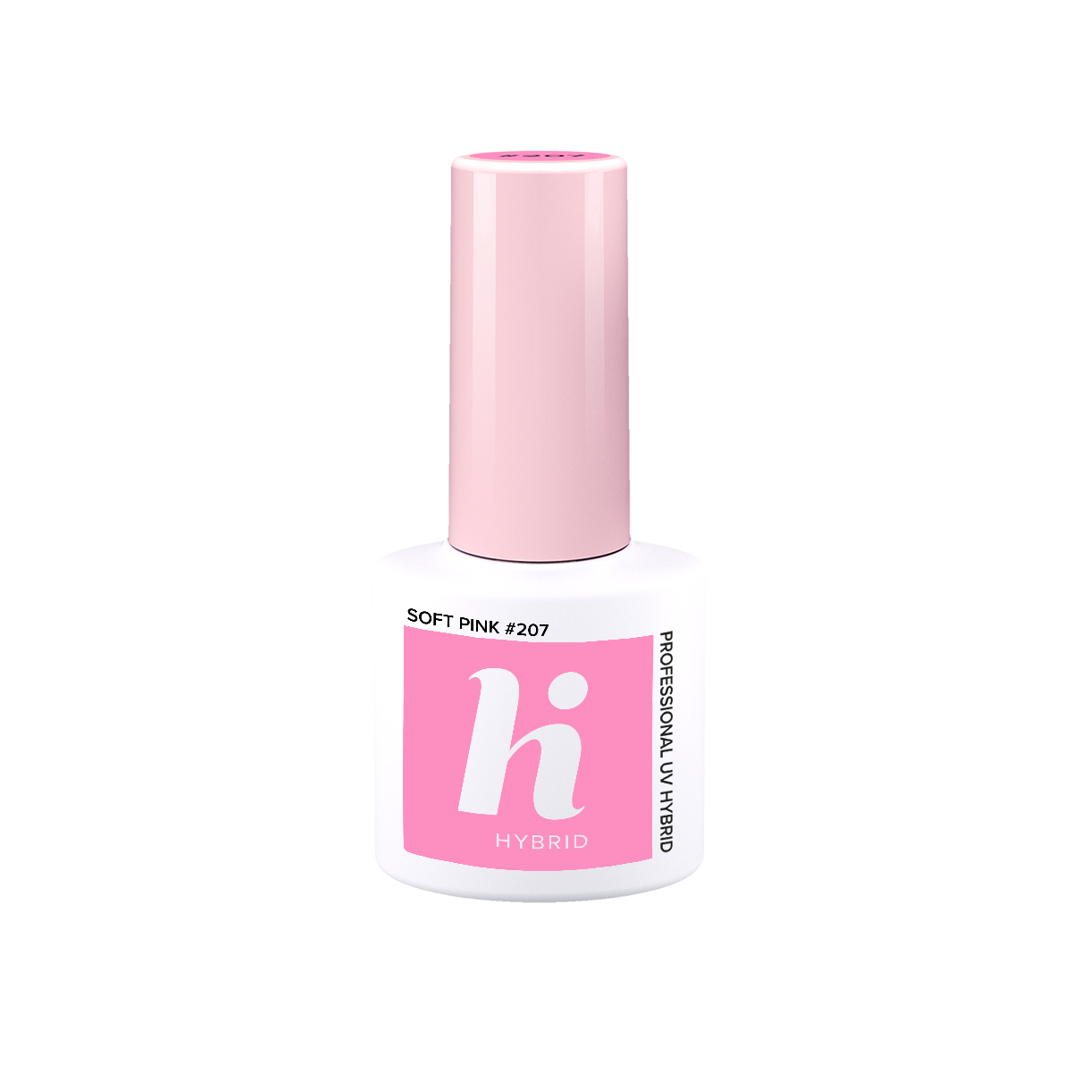 Hi Hybrid 207 Soft Pink UV Gel Polish 5ml - hihybrid