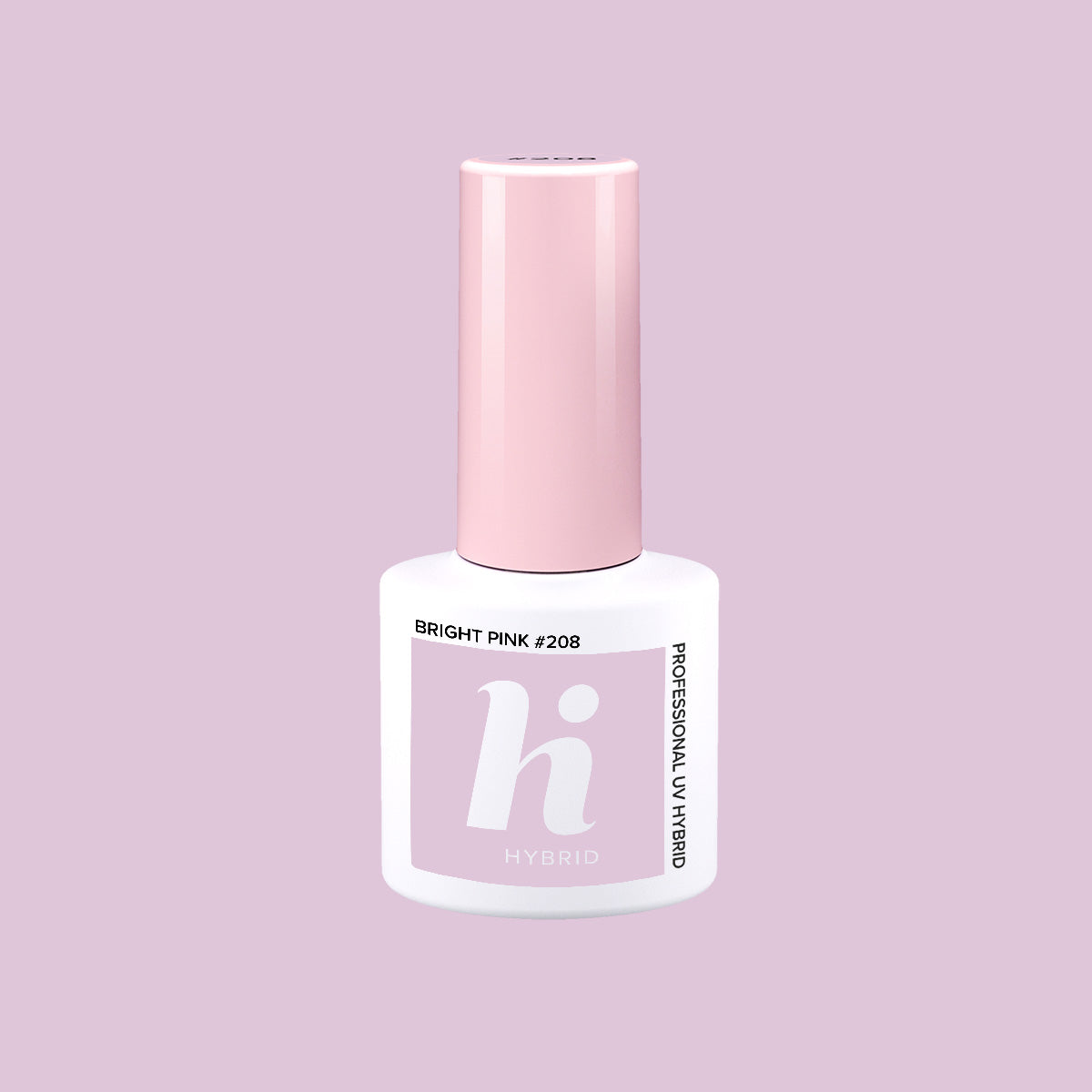 Hi Hybrid 208 Bright Pink UV Gel Polish 5ml - hihybrid