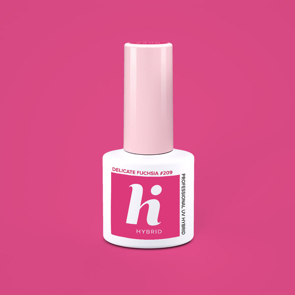 Hi Hybrid 209 Delicate Fuchsia UV Gel Polish 5ml - hihybrid