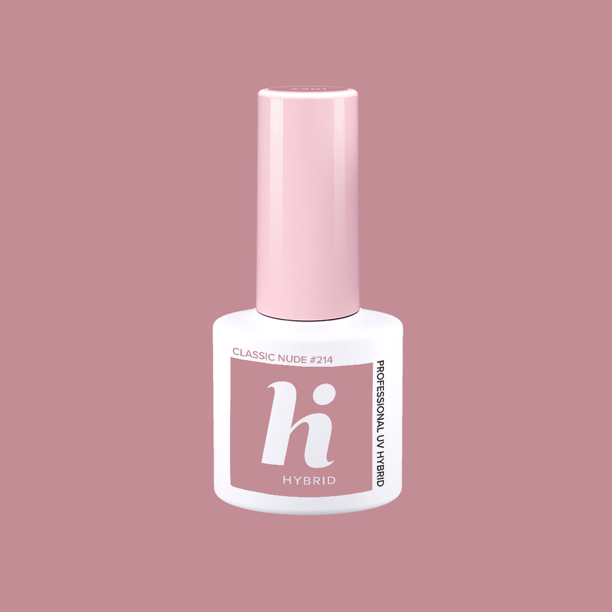 Hi Hybrid 214 Classic Nude UV Gel Polish 5ml - hihybrid