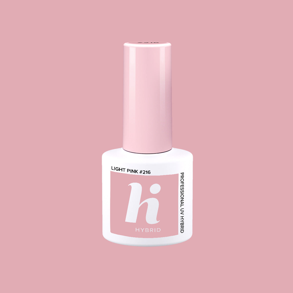 Hi Hybrid 216 Light Pink UV Gel Polish 5ml - hihybrid