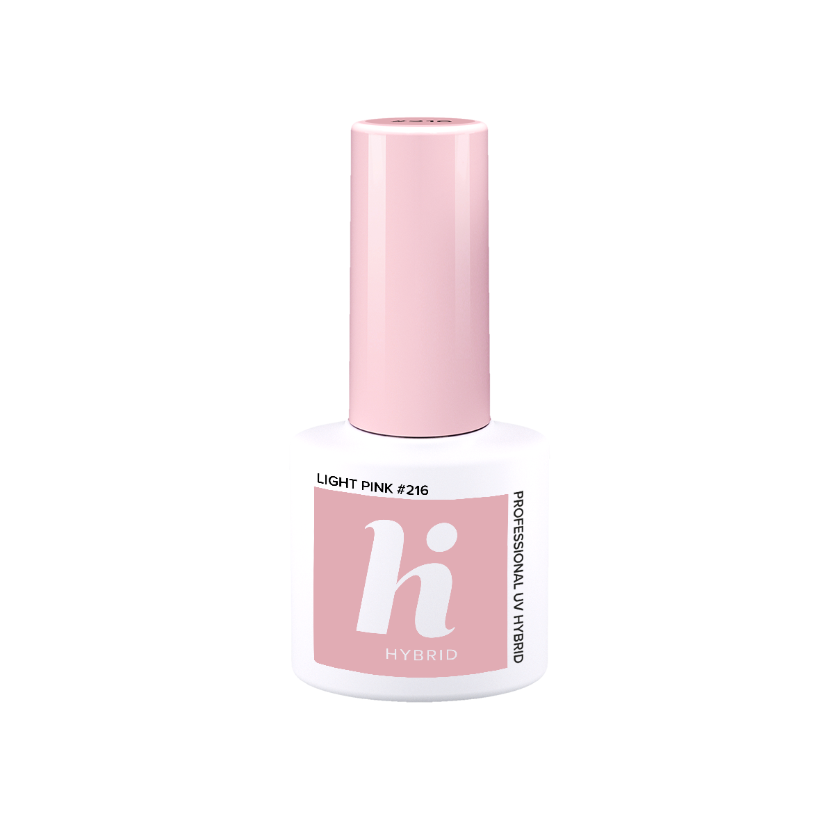 Hi Hybrid 216 Light Pink UV Gel Polish 5ml - hihybrid