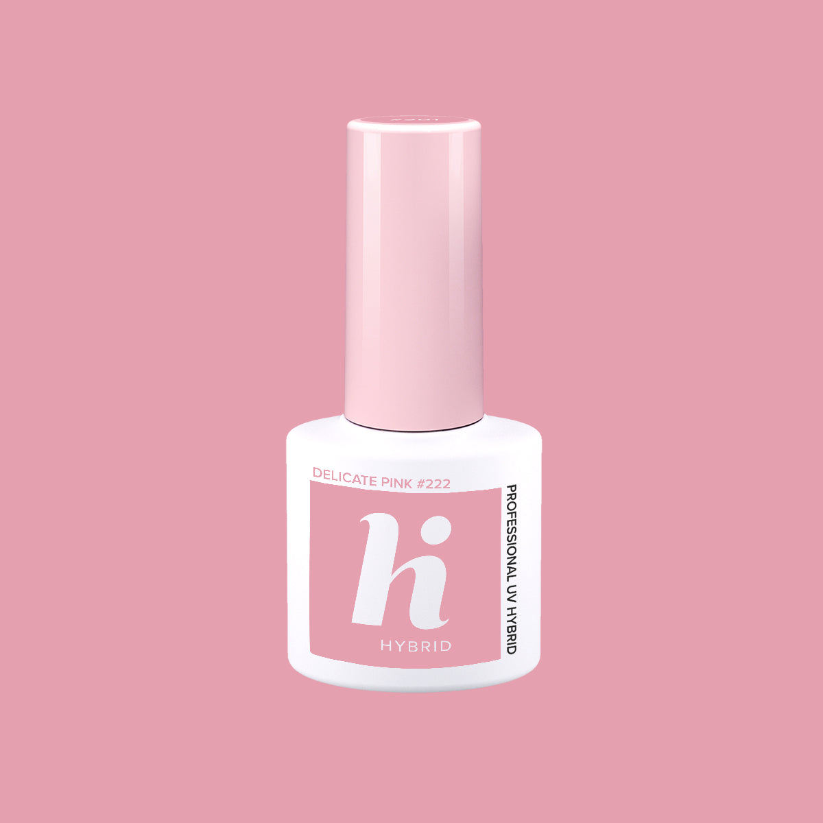 Hi Hybrid 222 Delicate Pink UV Gel Polish 5ml - hihybrid