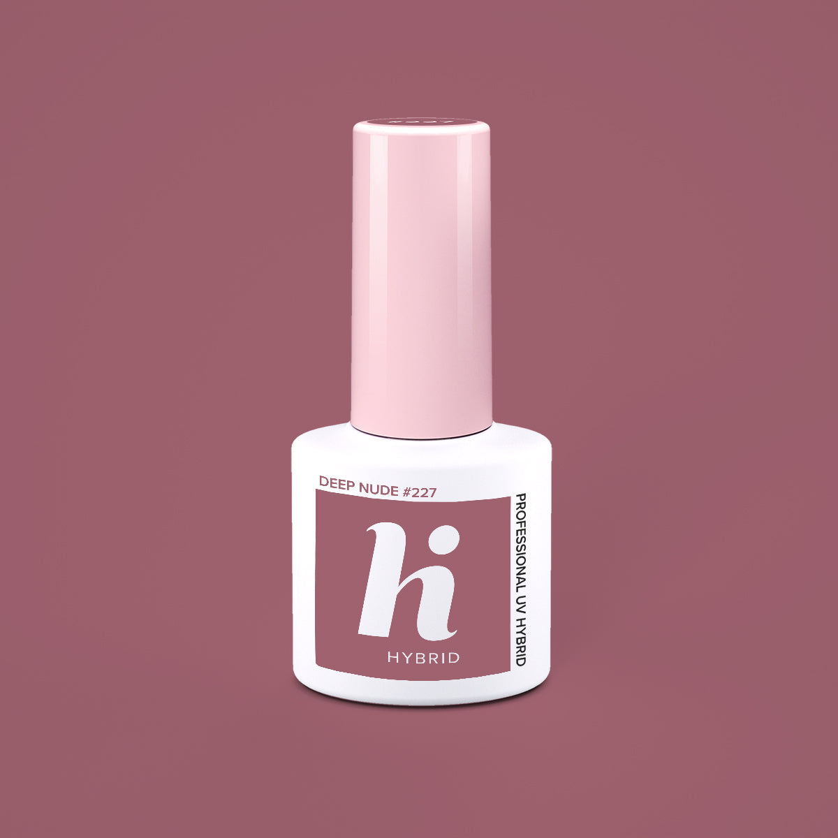 Hi Hybrid 227 Deep Nude UV Gel Polish 5ml - hihybrid