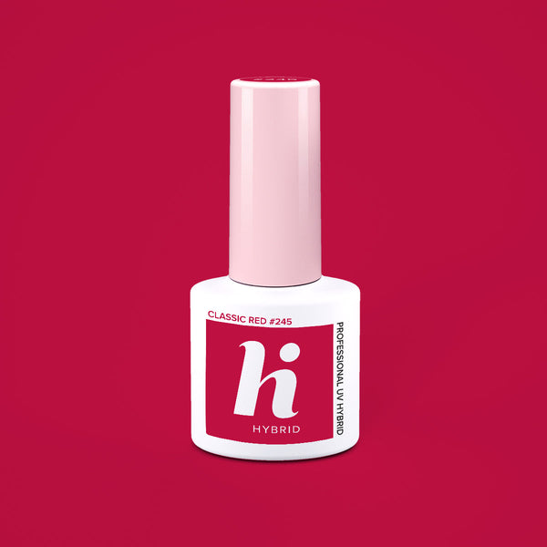 Hi Hybrid 245 Classic Red UV Gel Polish 5ml - hihybrid