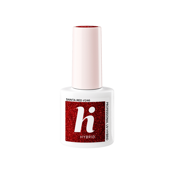 Hi Hybrid 246 Santa Red UV Gel Polish 5ml - hihybrid