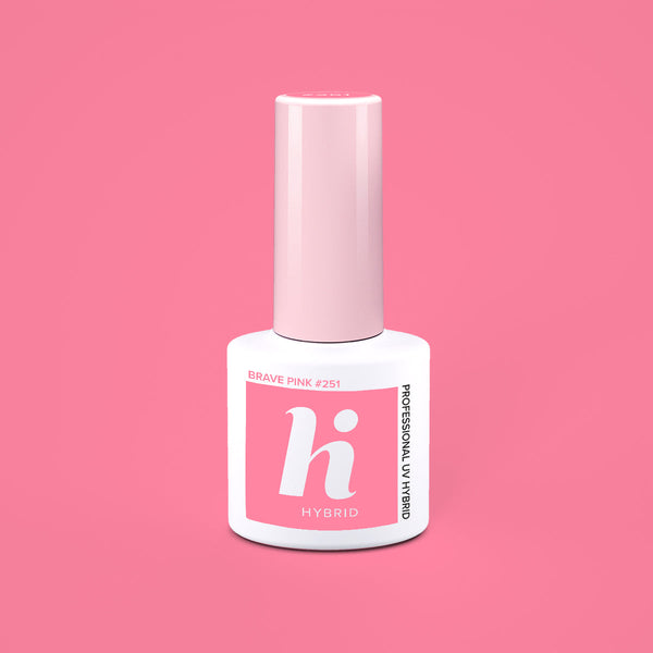 Hi Hybrid 251 Brave Pink UV Gel Polish 5ml - hihybrid