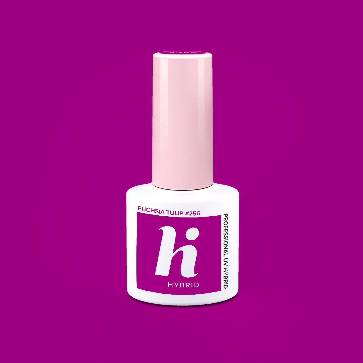 Hi Hybrid 256 Fuchsia Tulip UV Gel Polish 5ml - hihybrid