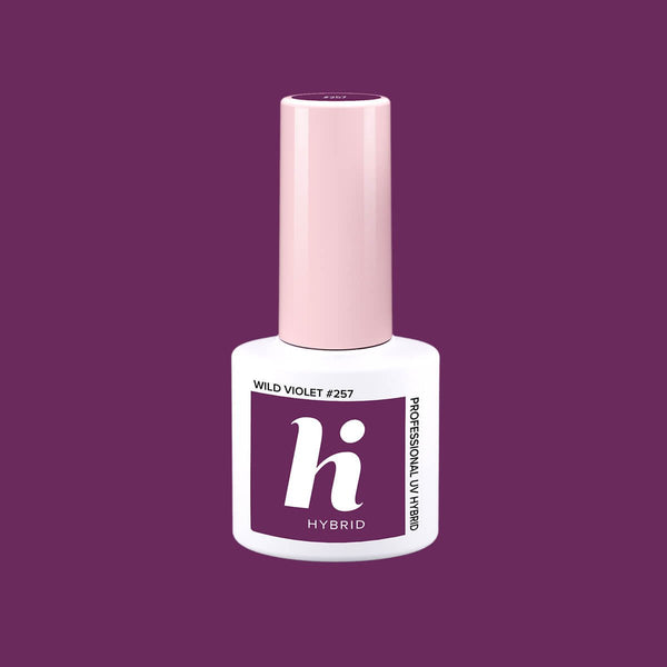 Hi Hybrid 257 Wild Violet UV Gel Polish 5ml - hihybrid