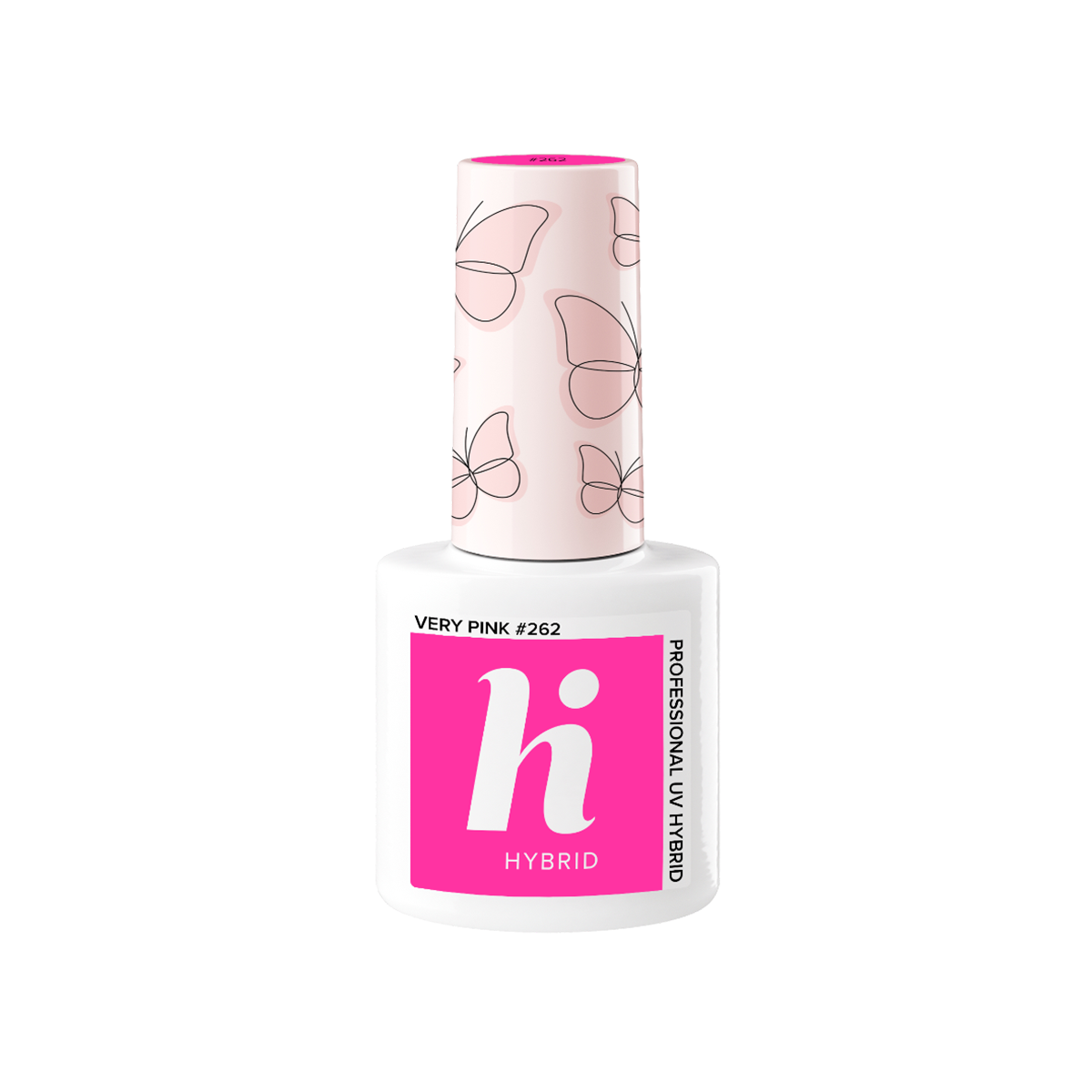 Hi Hybrid 262 Very Pink UV Gel Polish 5ml - hihybrid