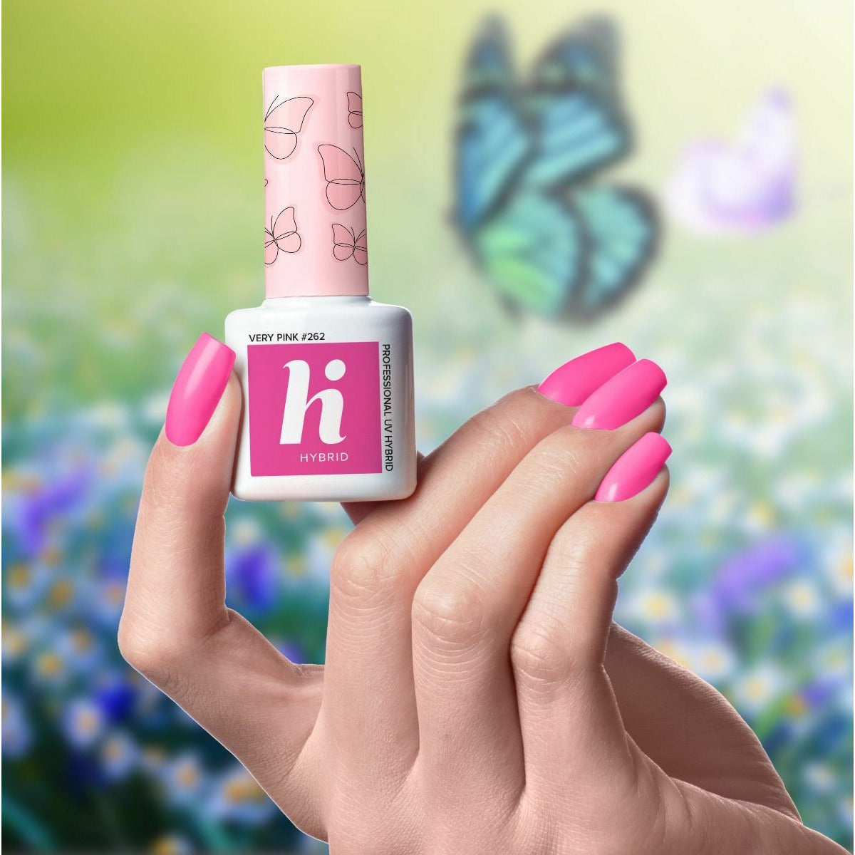 Hi Hybrid 262 Very Pink UV Gel Polish 5ml - hihybrid