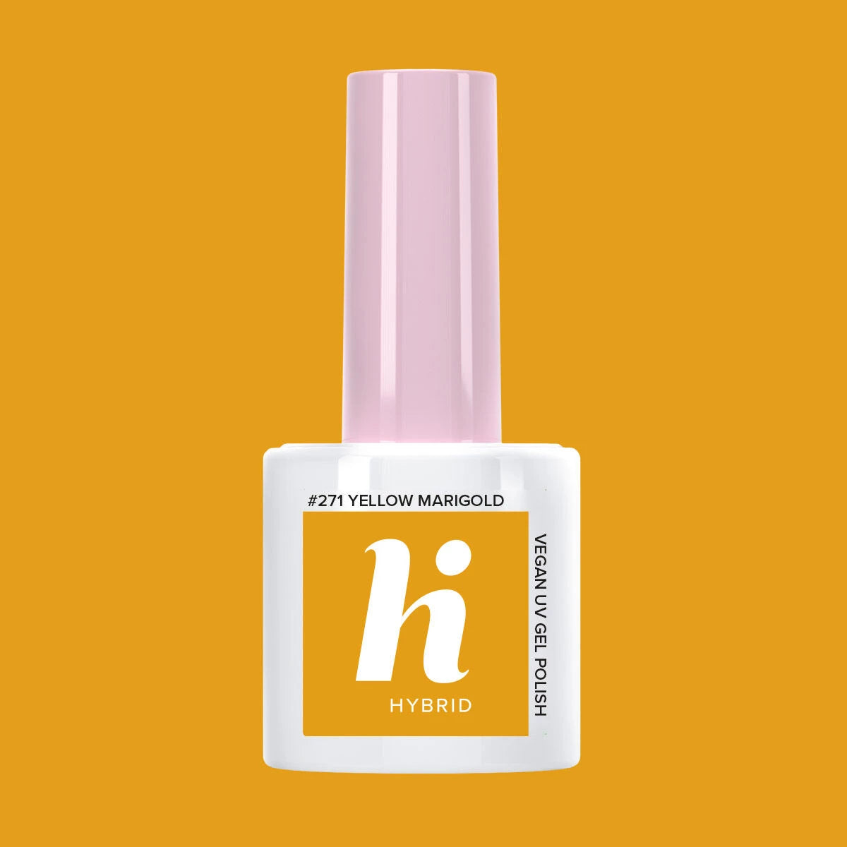 Hi Hybrid 271 Yellow Marigold UV Gel Polish 5ml - hihybrid