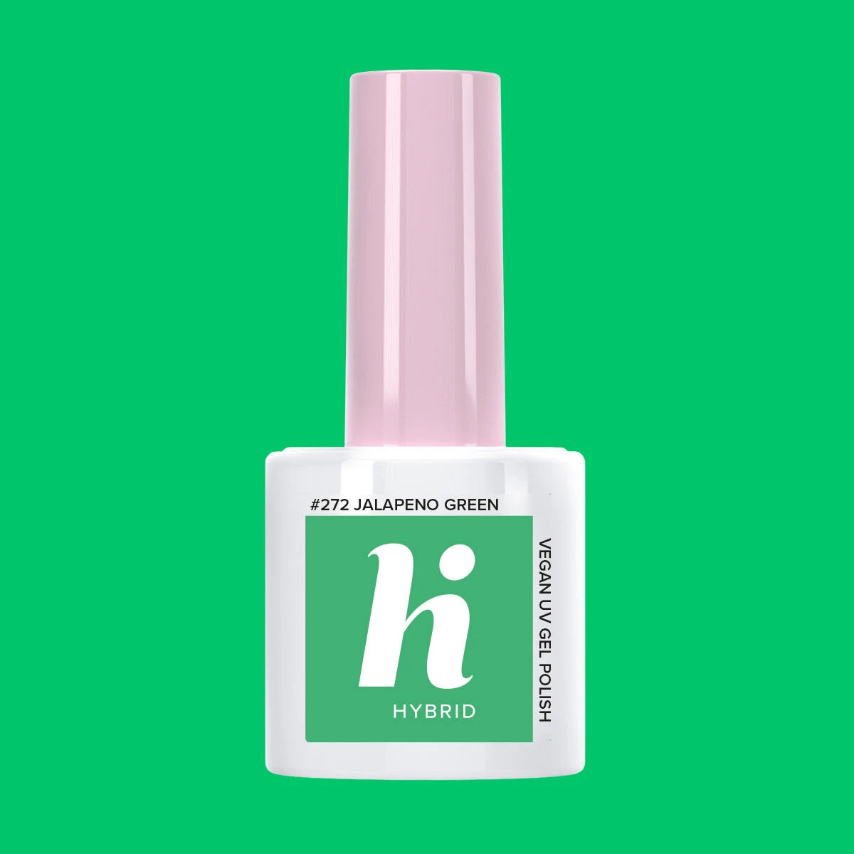 Hi Hybrid 272 Jalapeno Green UV Gel Polish 5ml - hihybrid