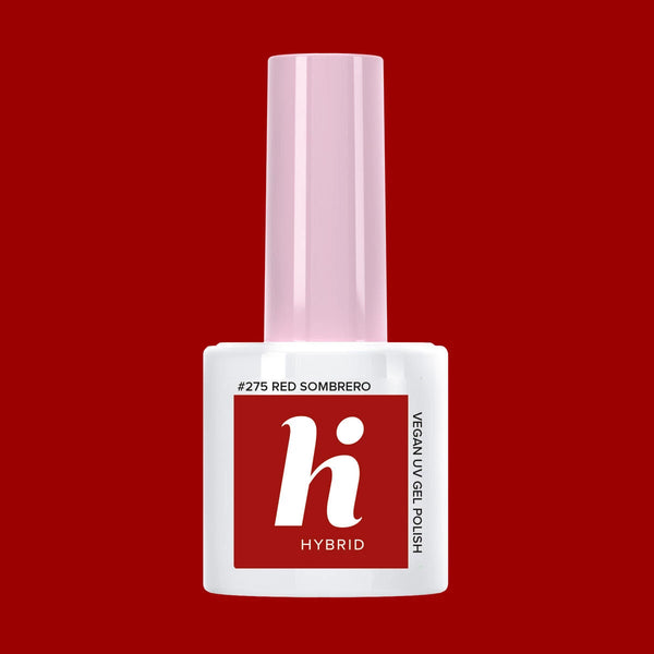 Hi Hybrid 275 Red Sombrero UV Gel Polish 5ml - hihybrid