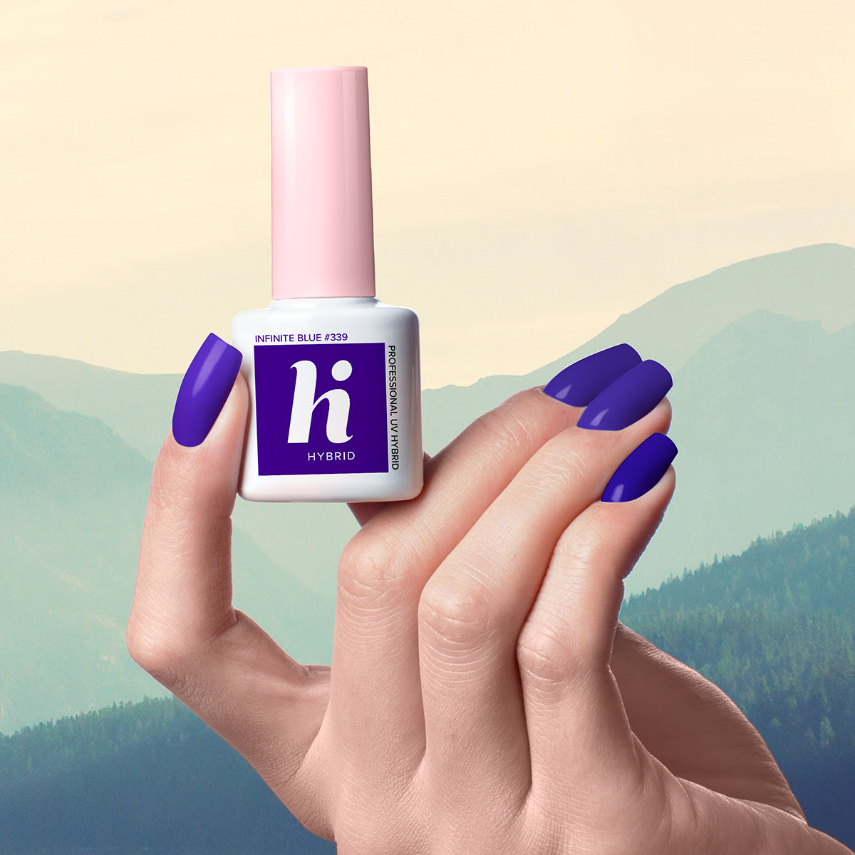 Hi Hybrid 339 Infinite Blue UV Gel Polish 5ml - hihybrid