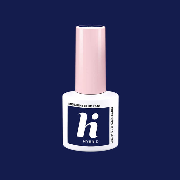 Hi Hybrid 340 Midnight Blue UV Gel Polish 5ml - hihybrid