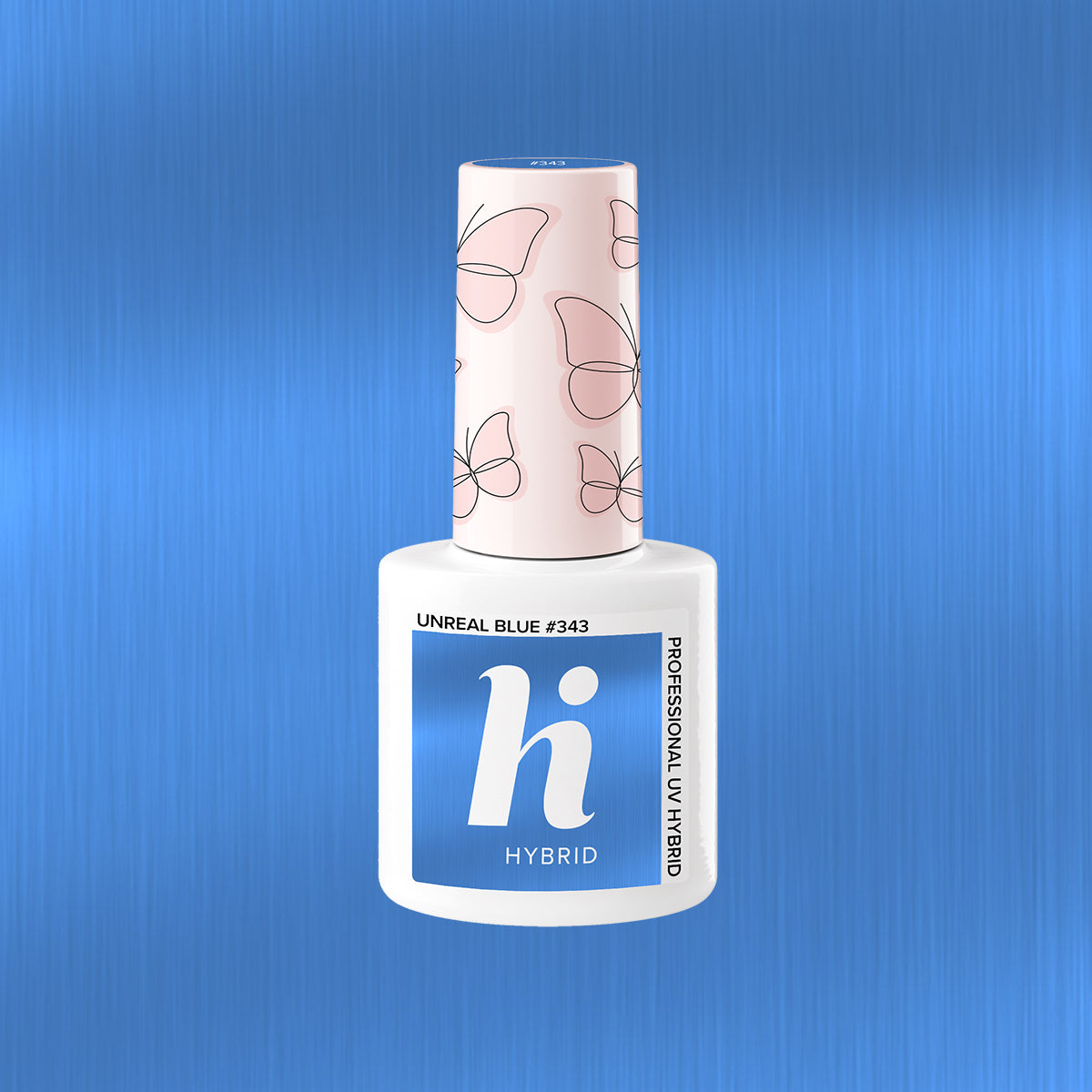 Hi Hybrid 343 Unreal Blue UV Gel Polish 5ml - hihybrid