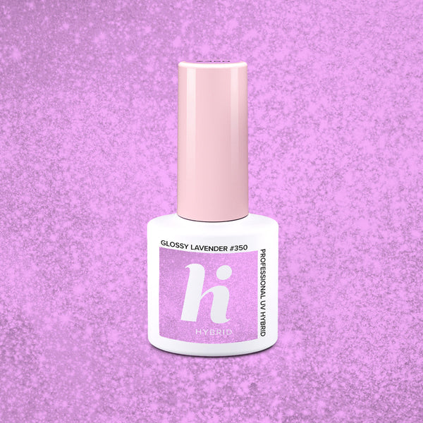 Hi Hybrid 350 Glossy Lavender UV Gel Polish 5ml - hihybrid