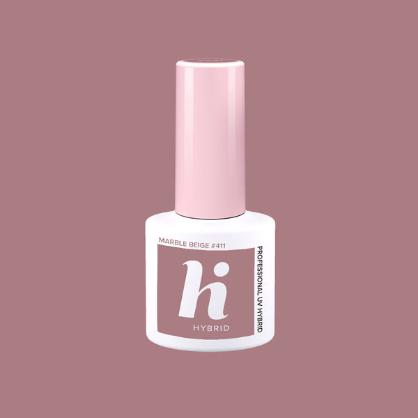 Hi Hybrid 411 Marble Beige UV Gel Polish 5ml - hihybrid