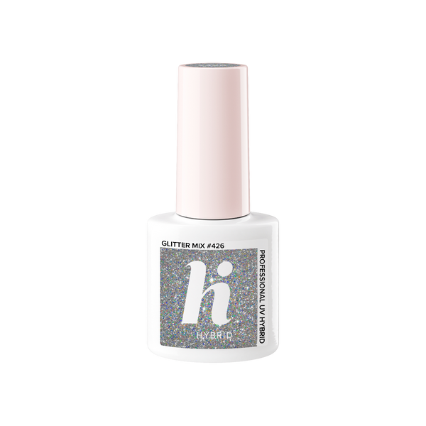 Hi Hybrid 426 Glitter Mix UV Gel Polish 5ml - hihybrid