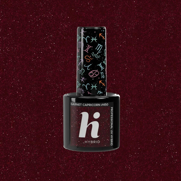 Hi Hybrid 450 Garnet Capricorn UV Gel Polish 5ml - hihybrid