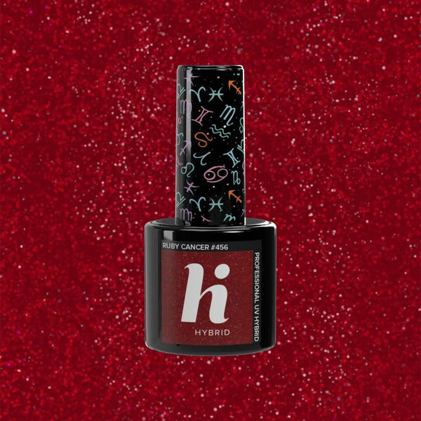 Hi Hybrid 456 Ruby Cancer UV Gel Polish 5ml - hihybrid