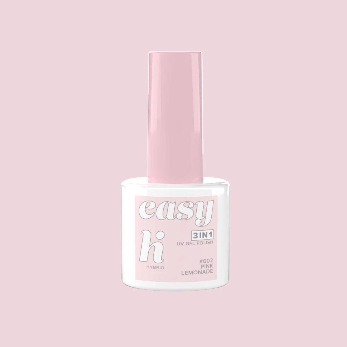 Hi Hybrid 602 EASY 3in1 Pink Lemonade UV Gel Polish 5ml - hihybrid