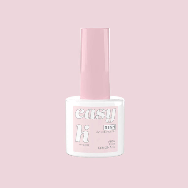 Hi Hybrid 602 EASY 3in1 Pink Lemonade UV Gel Polish 5ml - hihybrid