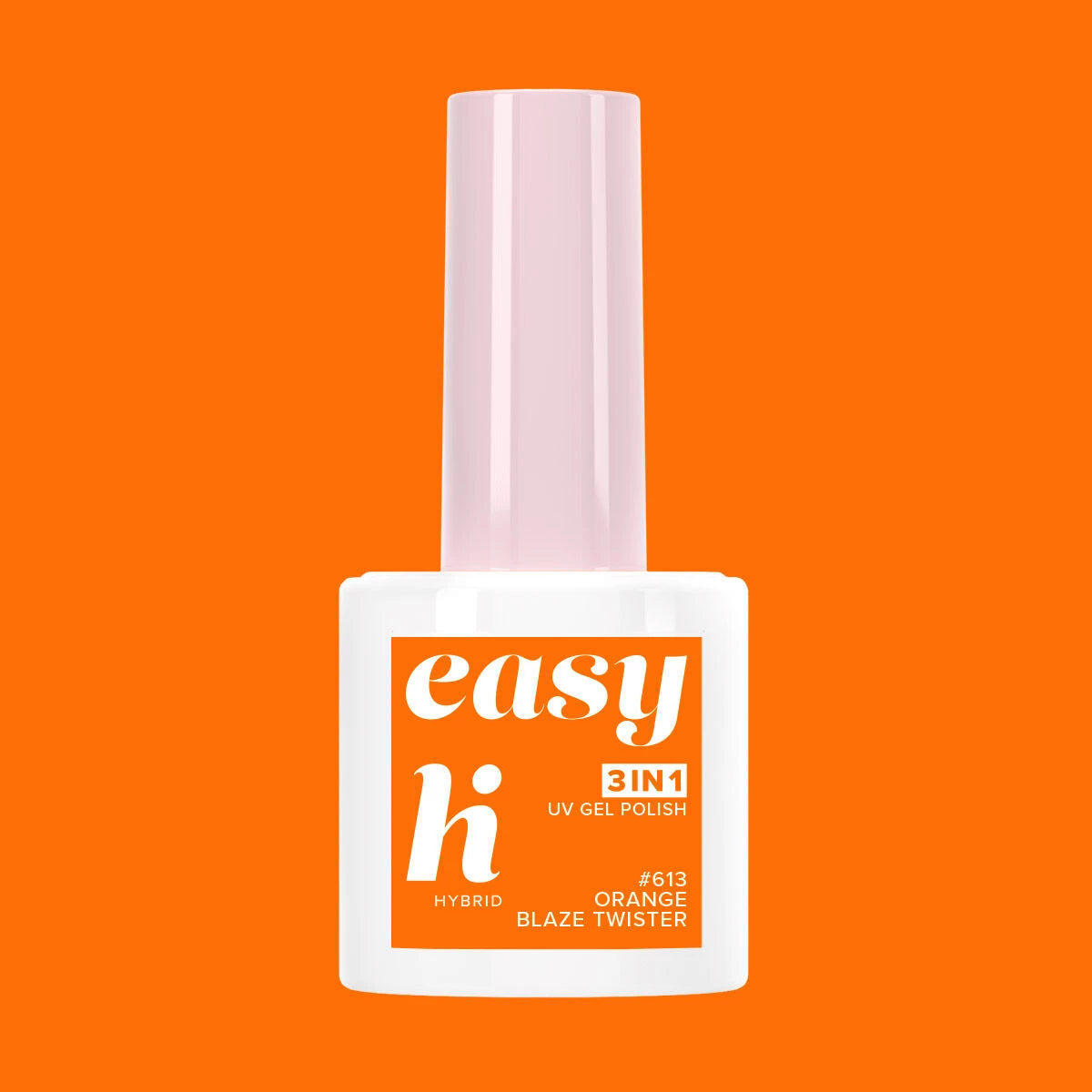 Hi Hybrid 613 EASY 3in1 Orange Blazer Twister UV Gel Polish 5ml - hihybrid