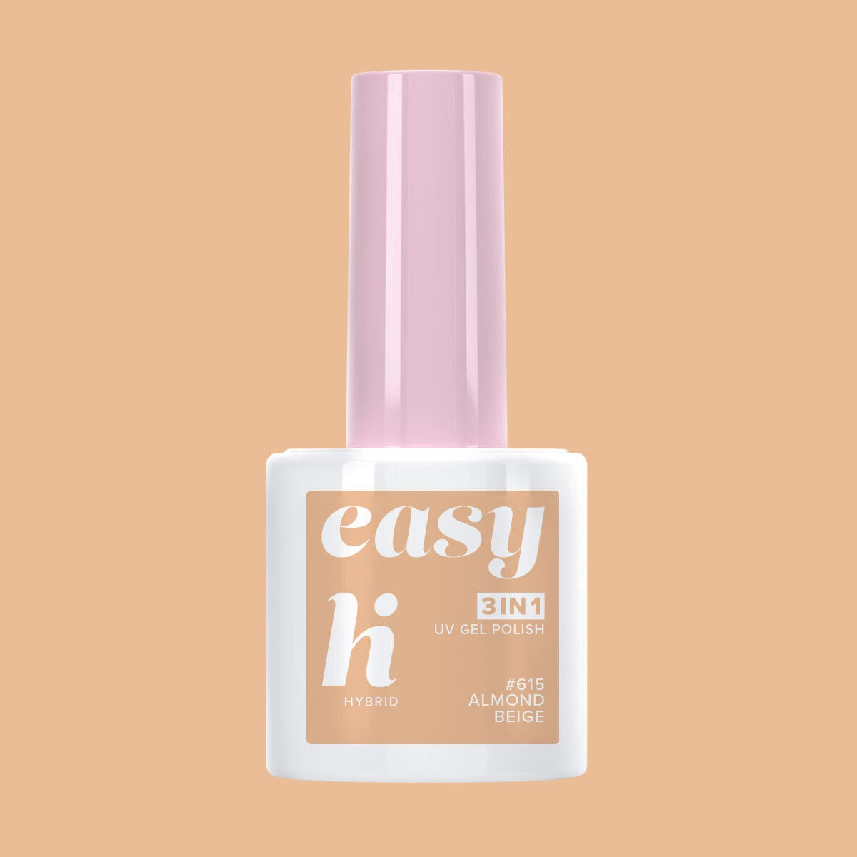 Hi Hybrid 615 EASY 3in1 Almond Beige UV Gel Polish 5ml - hihybrid