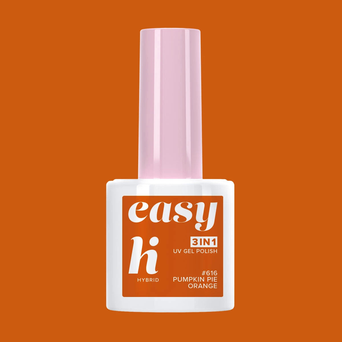 Hi Hybrid 616 EASY 3in1 Pumpkin Pie Orange UV Gel Polish 5ml - hihybrid