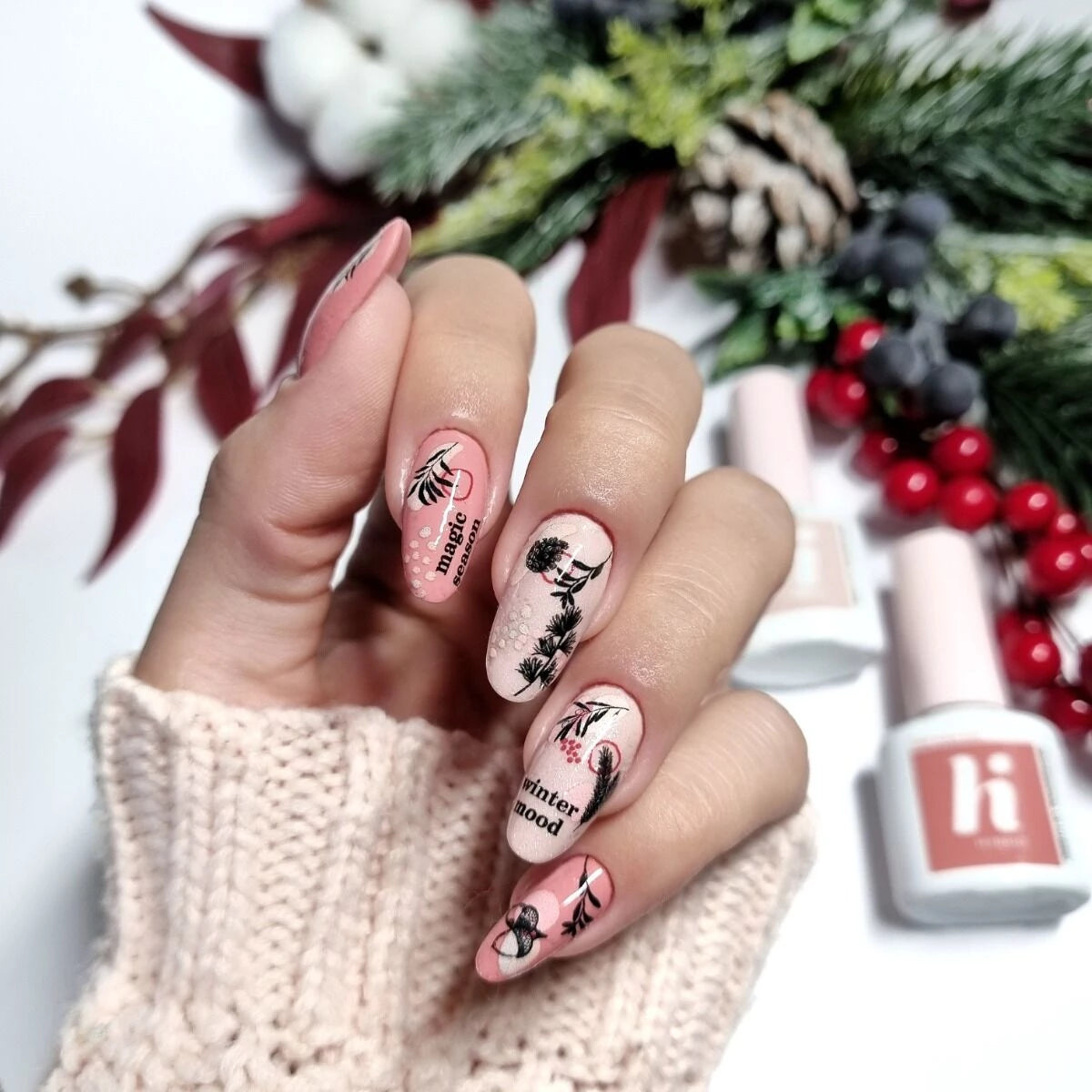 Hi Hybrid Nail Stickers - XMAS 04 Winter Mood - hihybrid